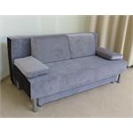 ספת ארוח מעוצבת נפתחת בקלות למיטה זוגית אורטופדית מרופדת מבד קנדה דגם דואט