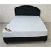 מיטה זוגית הכוללת גב מיטה מרופדת בבד מטריקס בעיצוב קלאסי דגם אוורסט